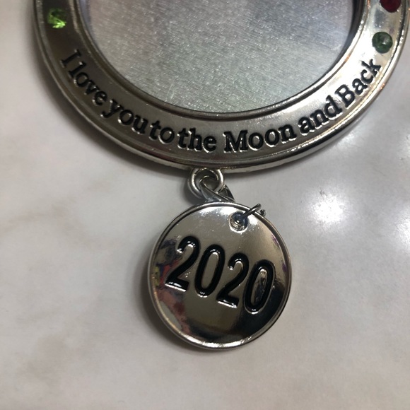 Our First Christmas “I Love You to the Moon and Back” Photo Ornament (2020) - Picture 6 of 7